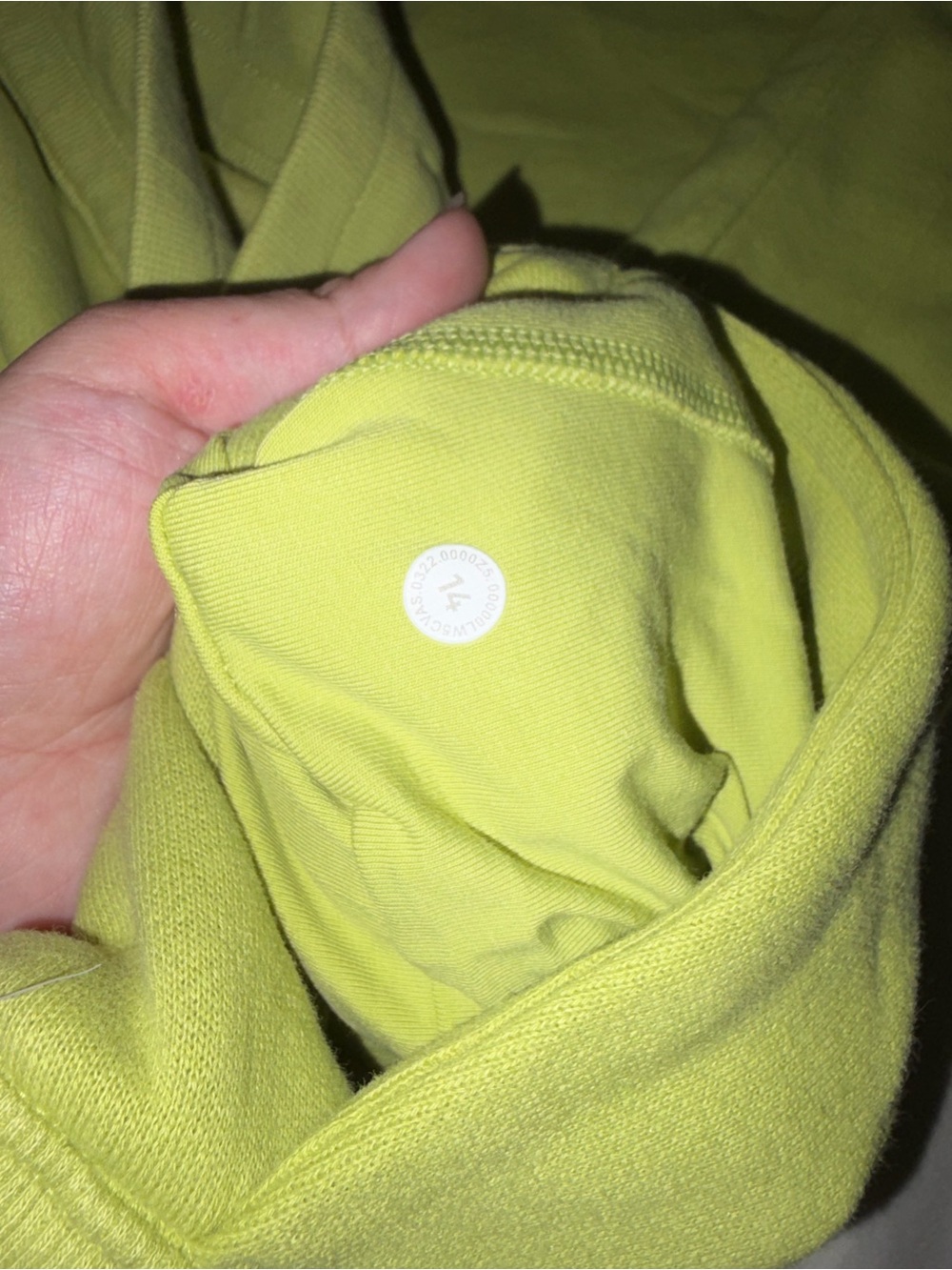 Lululemon size 14 scuba Sweatpants - Picture 5 of 5